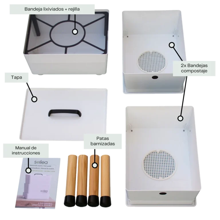Accesorios vermicompostador Soilea StandUp